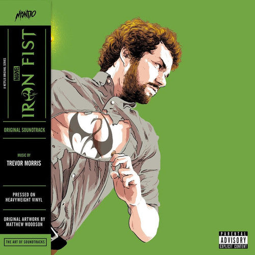 the album cover for Iron Fist - Marvel's Iron Fist (Blk) [180 Gram]