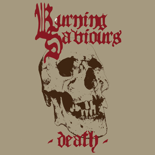 the album cover for Burning Saviours - Death