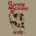 the album cover for Burning Saviours - Death (Red Vinyl)