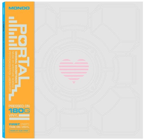 the album cover for Aperture Science Psychoacoustics Laboratories - Portal [Colored Vinyl] (Gry) [180 Gram] (Wht)