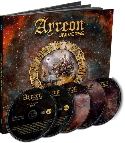 the album cover for Ayreon - Ayreon Universe