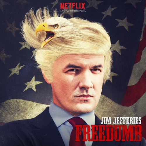 the album cover for Jim Jefferies - Freedumb