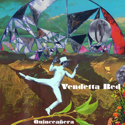 the album cover for Vendetta Red - Quinceanera