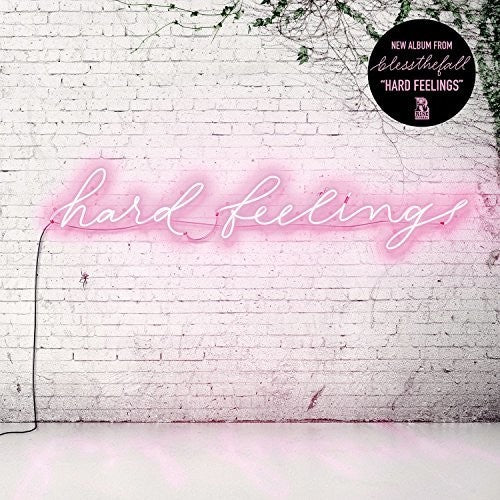 the album cover for Blessthefall - Hard Feelings