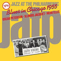 the album cover for Oscar Peterson / Jacquet,Illinois / Ellis,Herb - Jazz At The Philharmonic: Blues In Chicago 1955