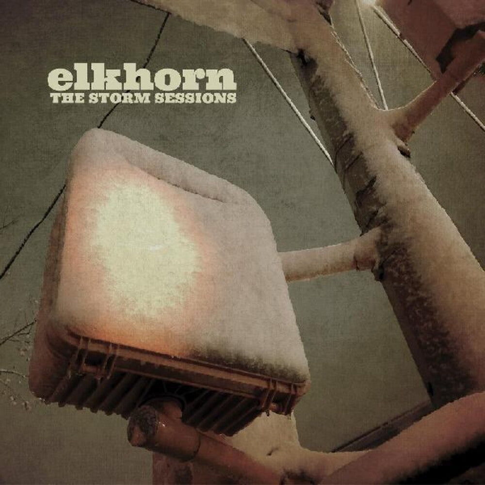 the album cover for Elkhorn - The Storm Sessions [Indie Exclusive Limited Edition Electric Blue LP]