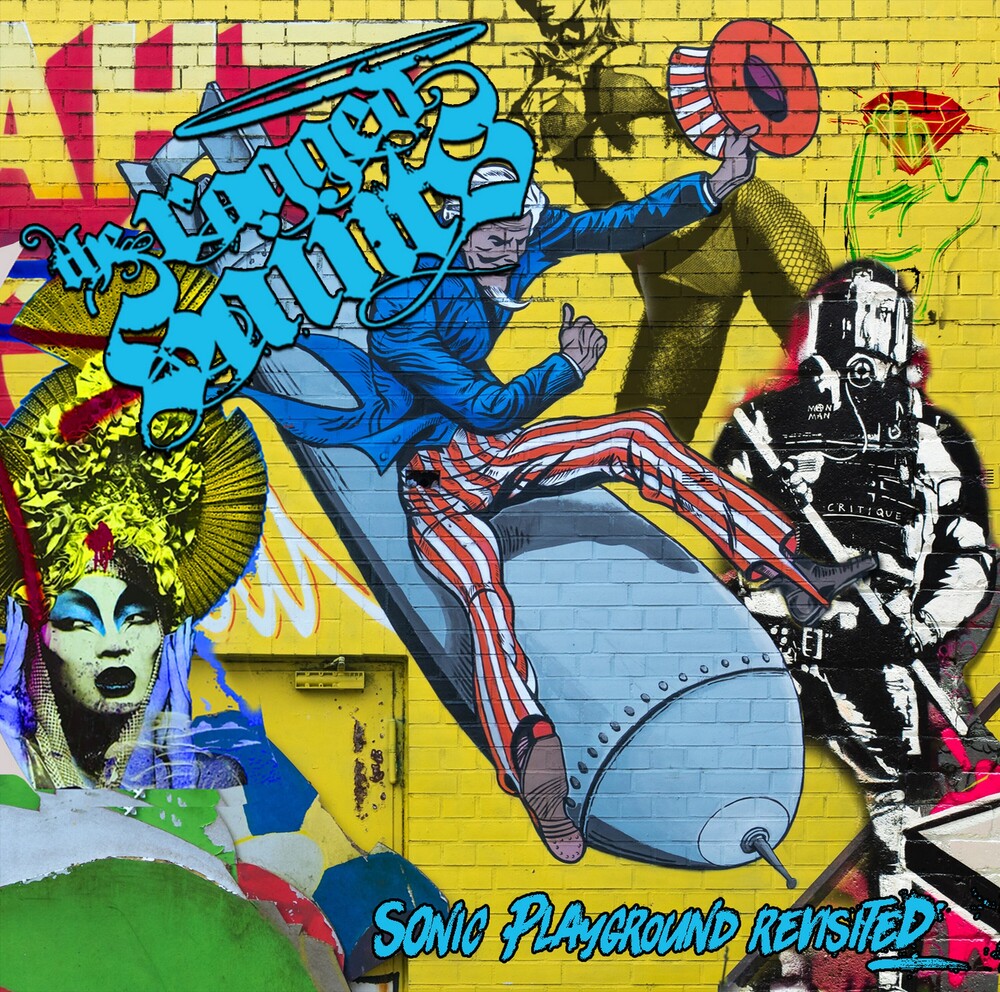 the album cover for Ragged Saints - Sonic Playground Revisted
