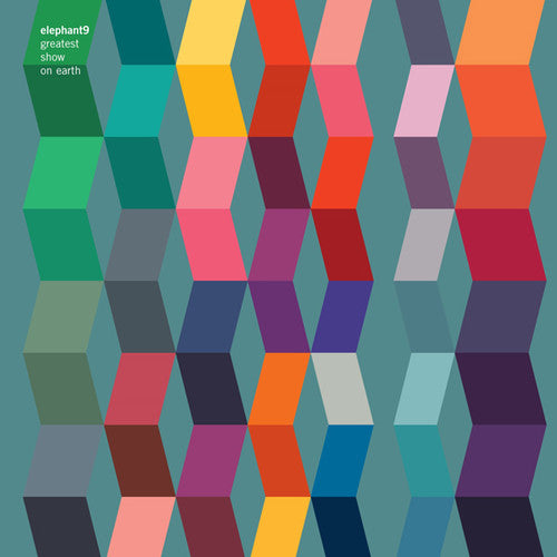 the album cover for ELEPHANT9 - Greatest Show On Earth