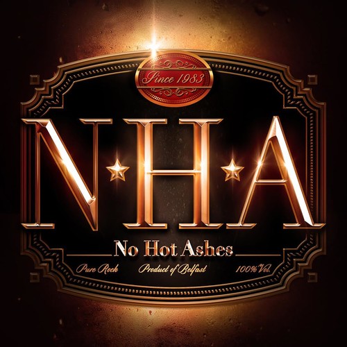 the album cover for No Hot Ashes - No Hot Ashes (Blk) (Gate) [Limited Edition] [180 Gram]
