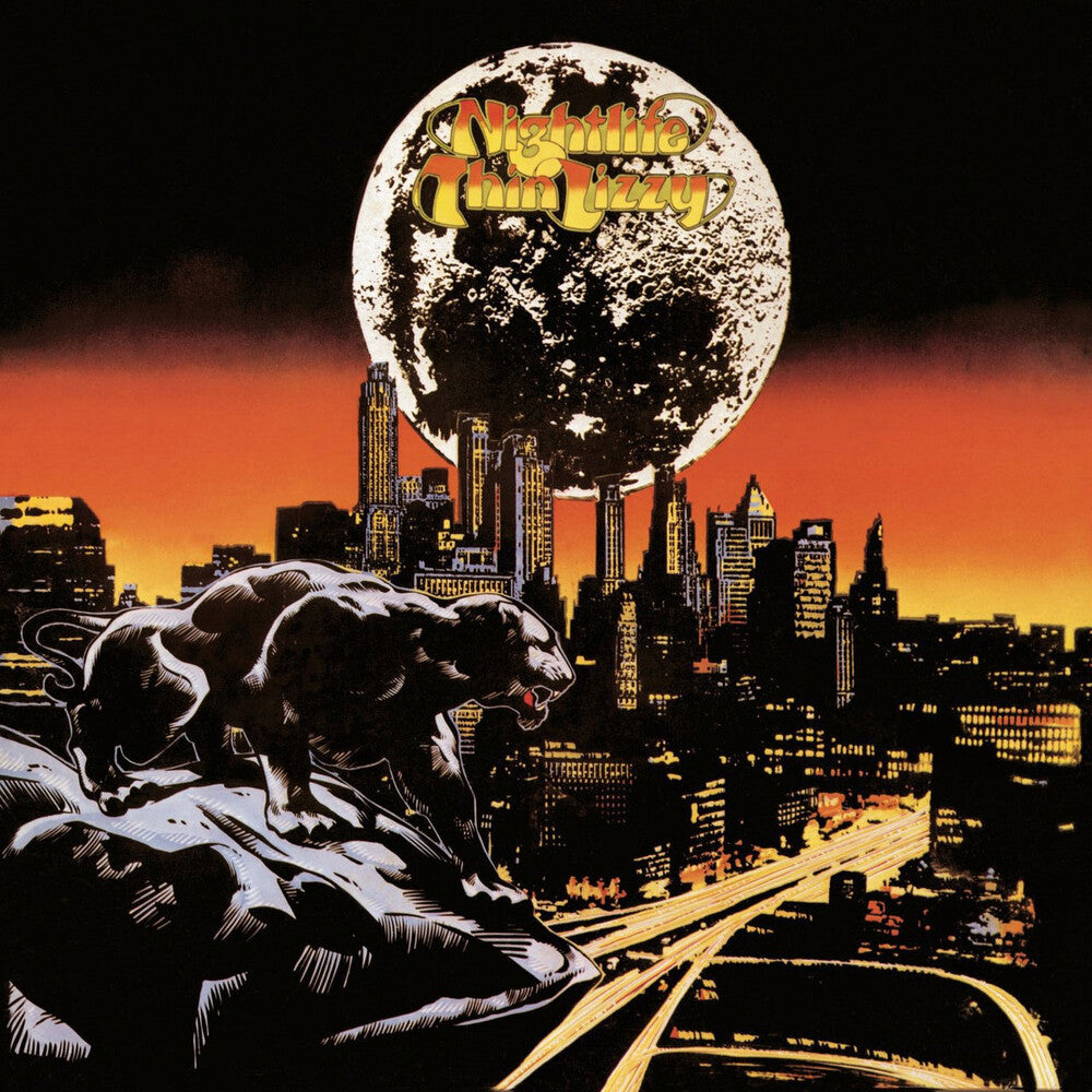 the album cover for Thin Lizzy - Nightlife [LP]