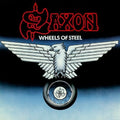the album cover for Saxon - Wheels Of Steel [LP]