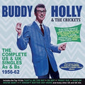 the album cover for Buddy Holly & Crickets - Complete Us & Uk Singles As & Bs 1956-62