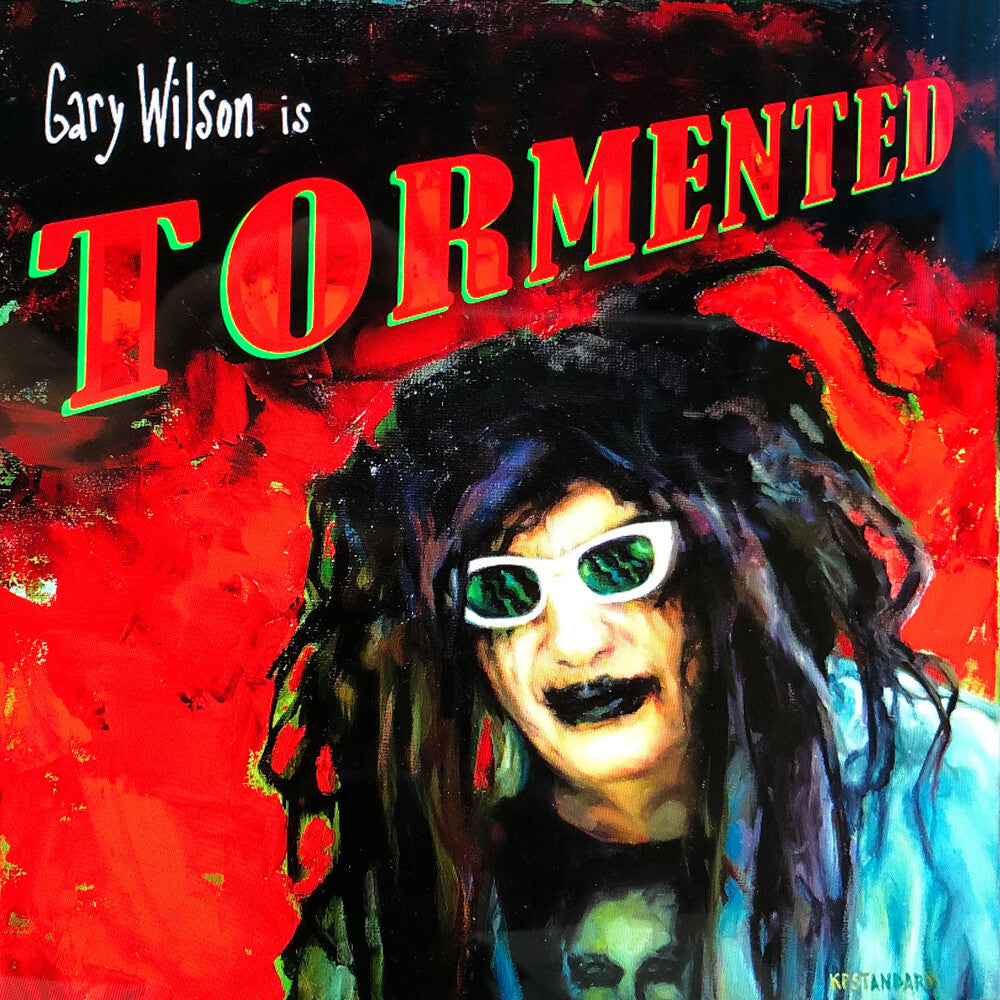 the album cover for Gary Wilson - Tormented