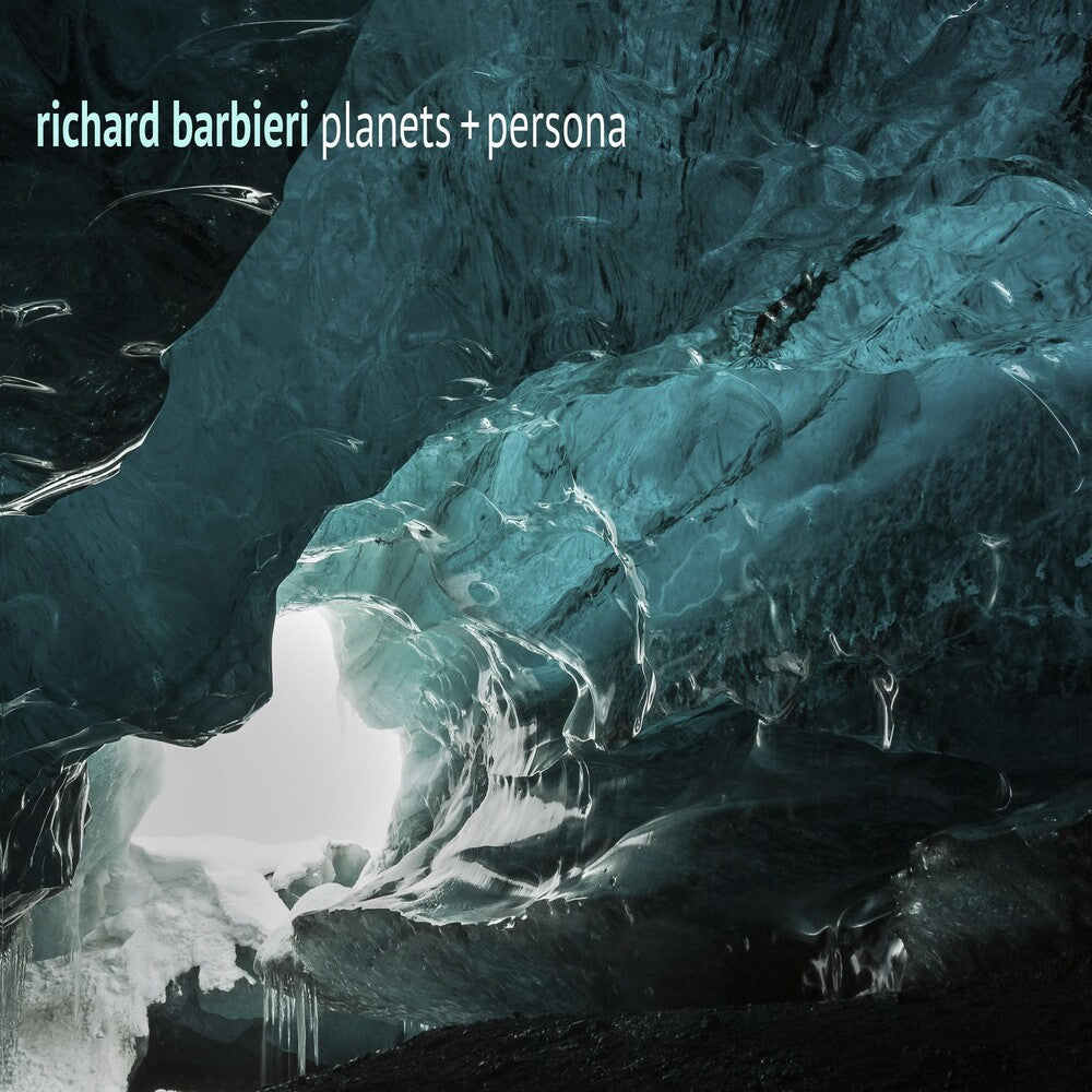 the album cover for Richard Barbieri - Planets + Persona