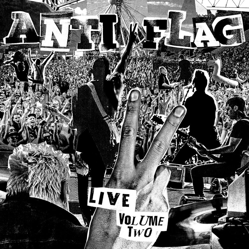 the album cover for Anti-Flag - Live Volume Two