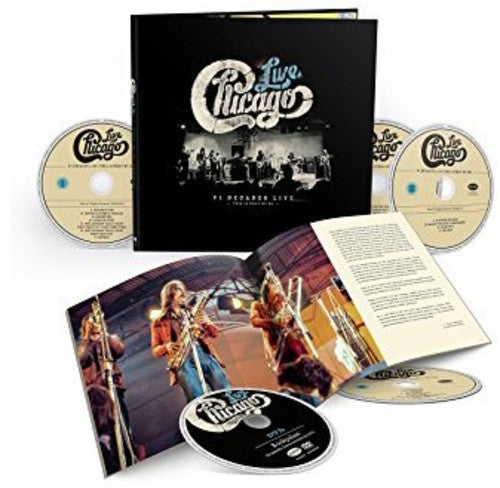 the album cover for Chicago - Chicago: VI Decades Live [Box Set]