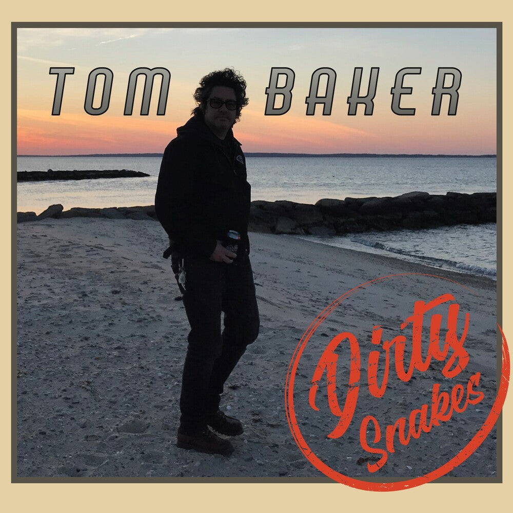 the album cover for Tom Baker - Dirty Snakes