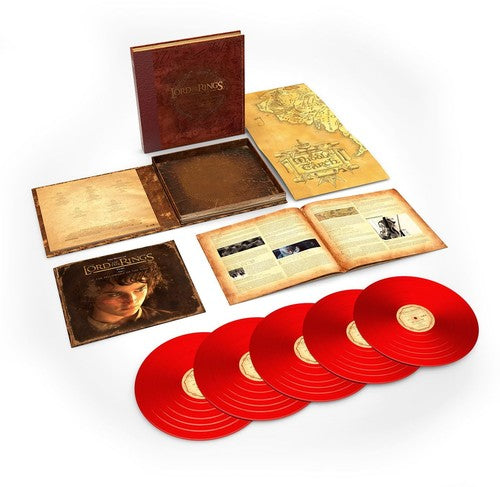 the album cover for Lord of the Rings/Hobbit - Lord Of The Rings: Fellowship Of The Ring [Colored Vinyl]