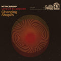 the album cover for Mythic Sunship - Changing Shapes