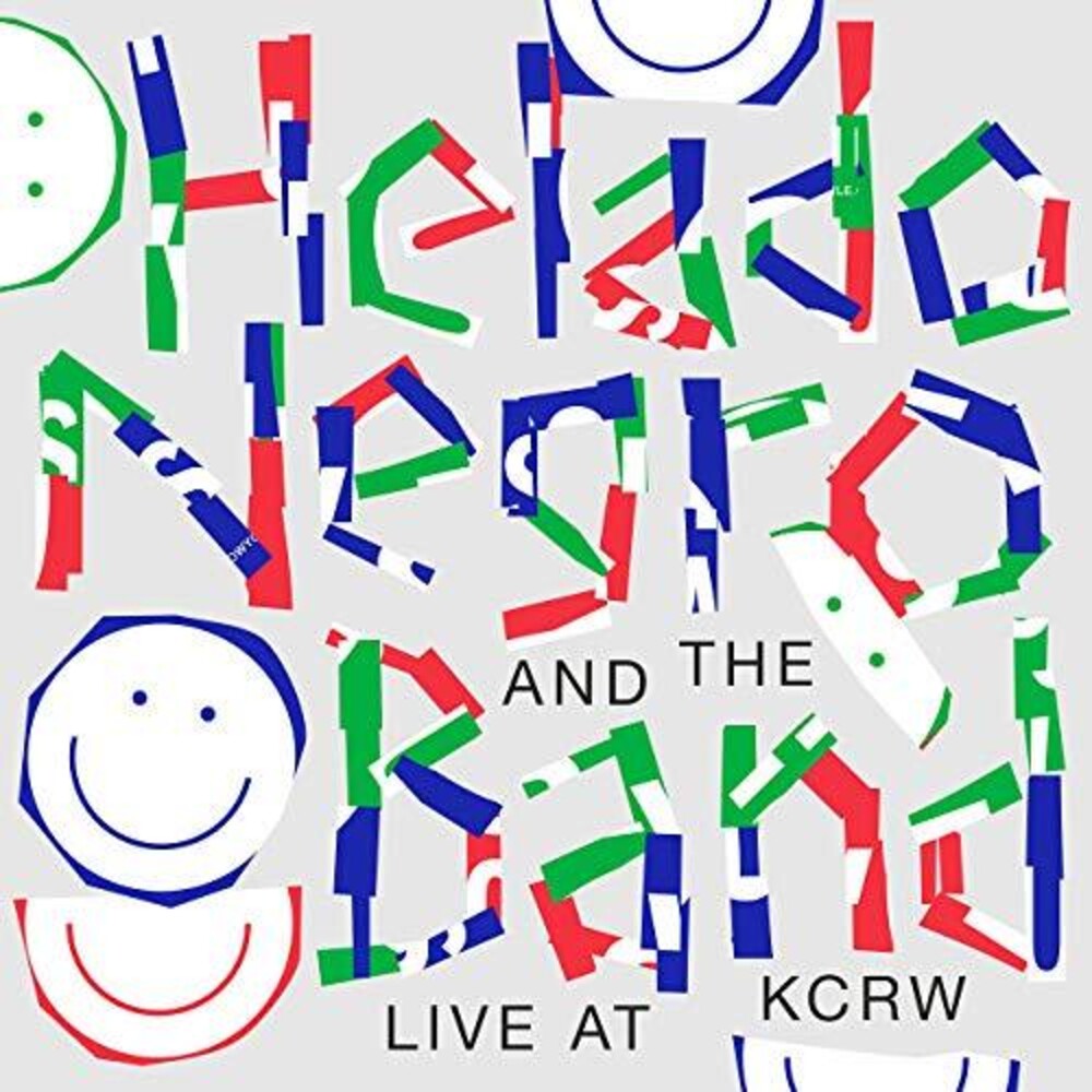 the album cover for Helado Negro & The Smile Band - Live At Kcrw