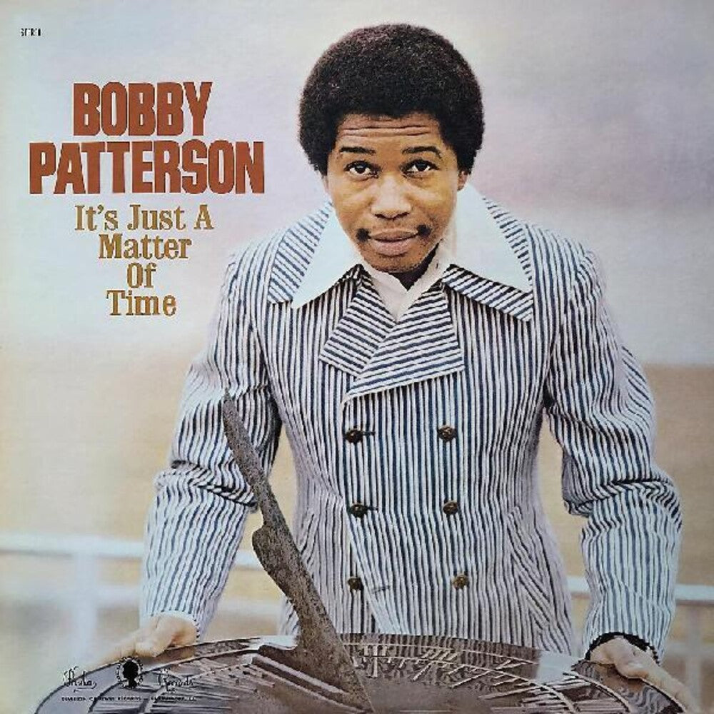 the album cover for Bobby Patterson - It's Just A Matter Of Time [Limited Edition Purple LP]