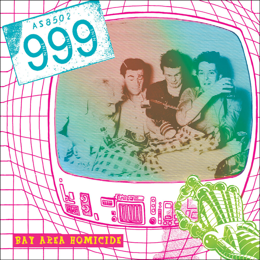 the album cover for 999 - Bay Area Homicide