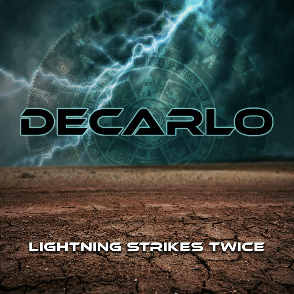 the album cover for DeCarlo - Lightning Strikes Twice
