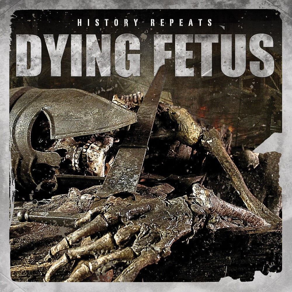the album cover for Dying Fetus - History Repeats