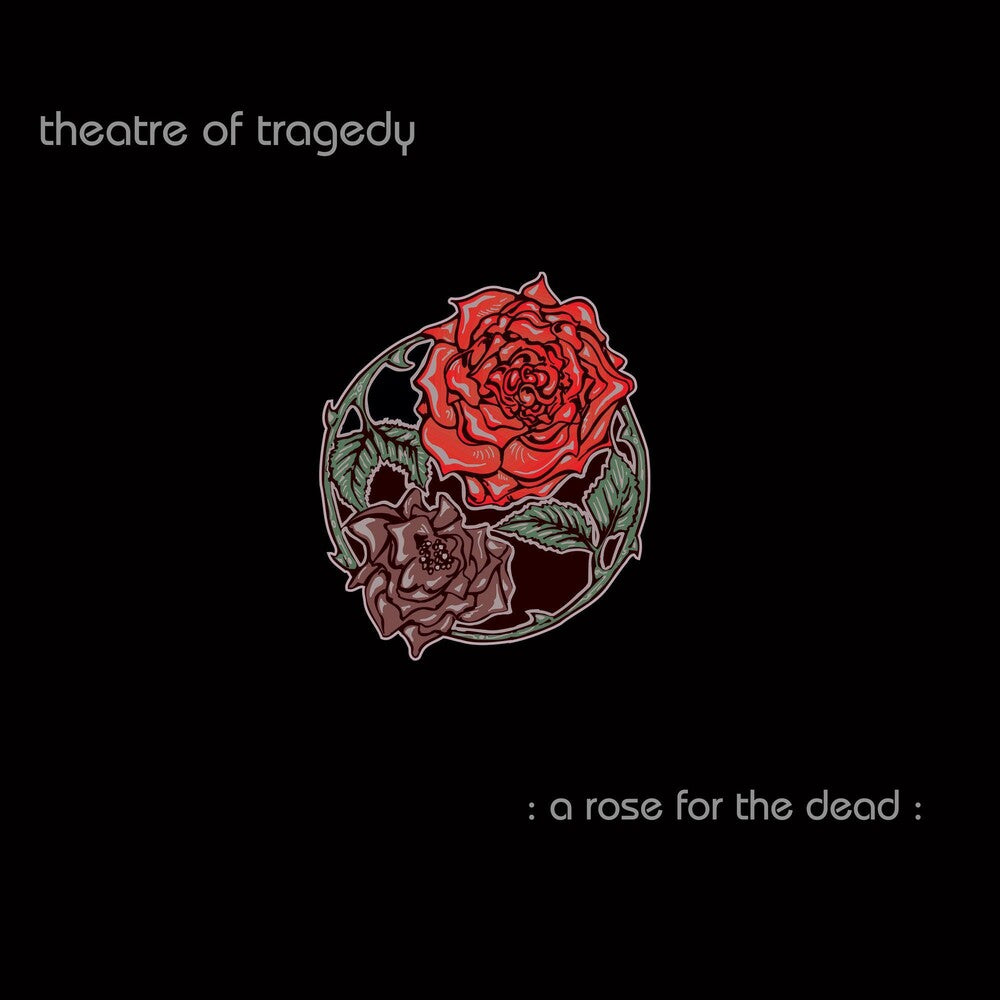 the album cover for atre Of Tragedy - Rose For The Dead