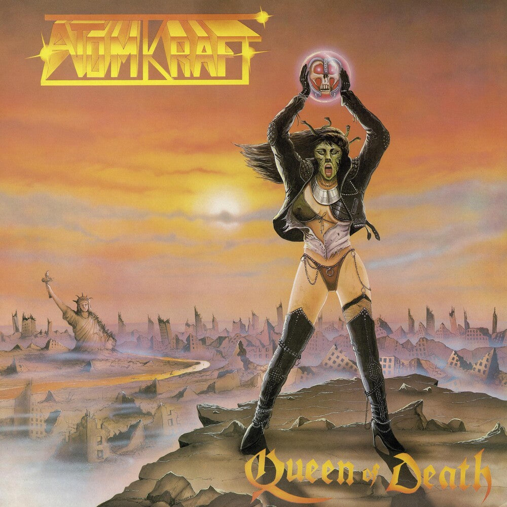 the album cover for Atomkraft - Queen Of Death