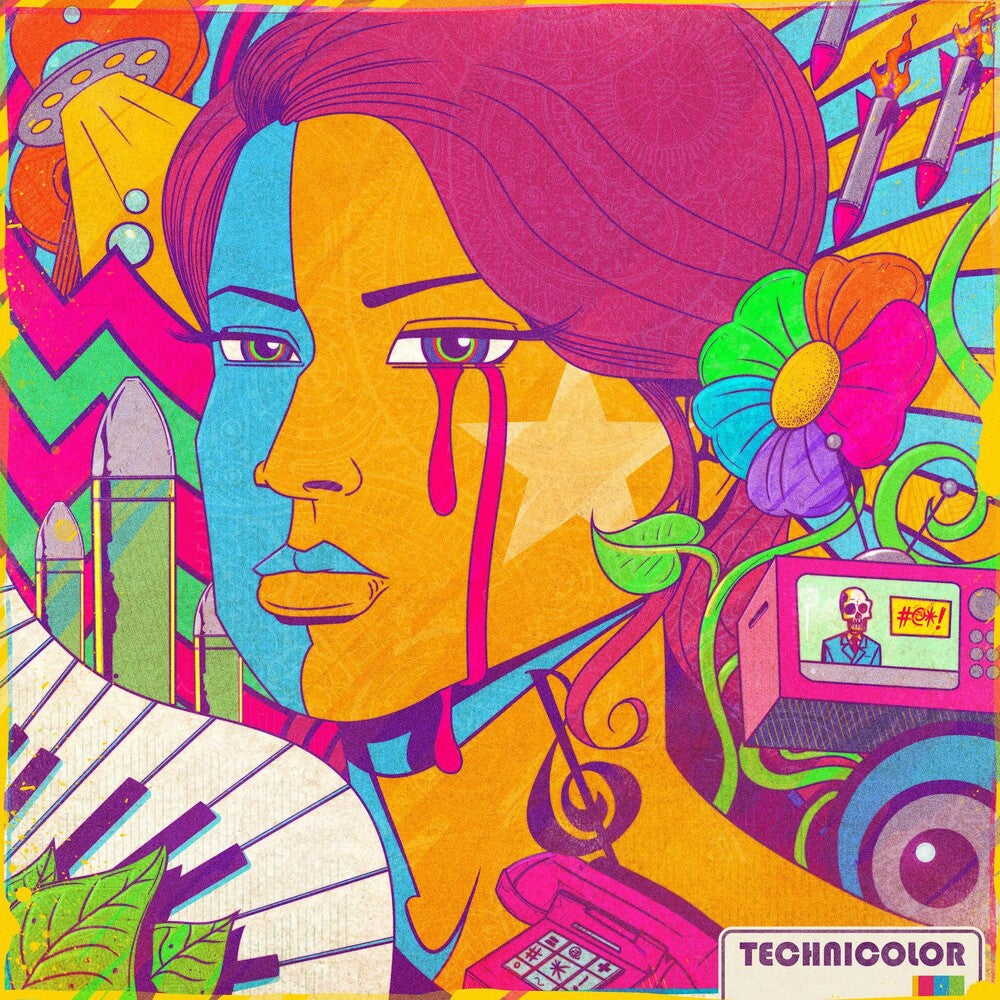 the album cover for Sweet Lizzy Project - Technicolor
