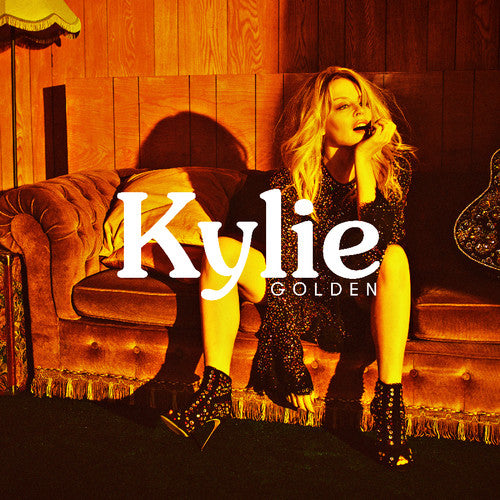 the album cover for Kylie Minogue - Golden [Super Deluxe LP]