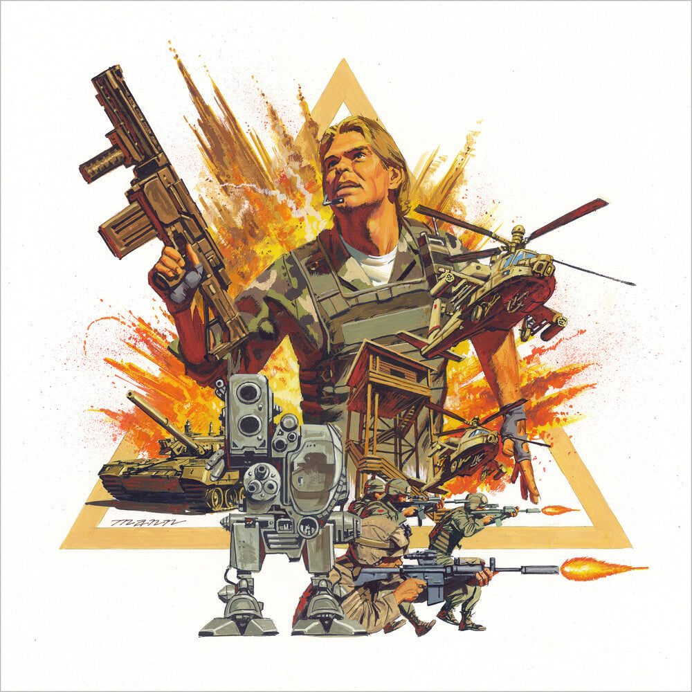 the album cover for Unknown Artist - Metal Gear - Original Msx2 Video Game Soundtrack