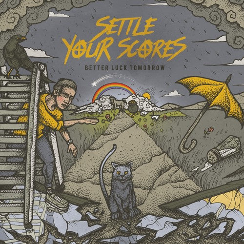 the album cover for Settle Your Scores - Better Luck Tomorrow