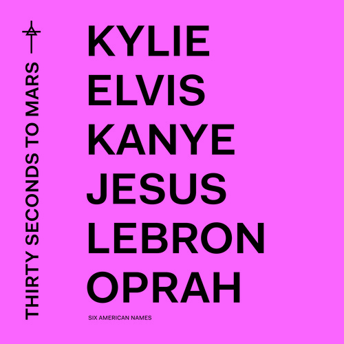 the album cover for Thirty Seconds To Mars - AMERICA