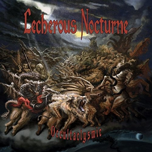 the album cover for Lecherous Nocturne - Occultaclysmic