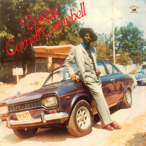 the album cover for Cornell Campbell - Boxing