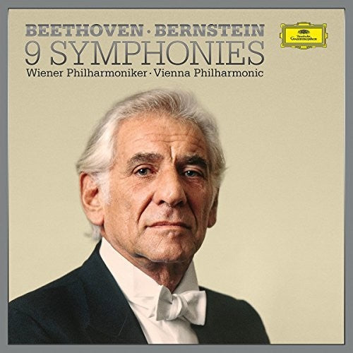 the album cover for Beethoven / Bernstein / Wiener Philharmoniker - 9 Symphonies (Box)