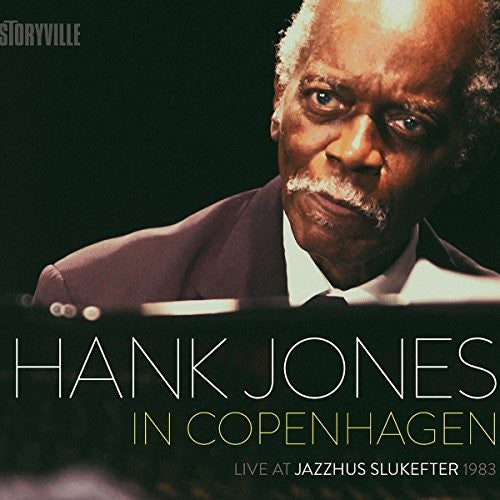 the album cover for Hank Jones - Live at Jazzhaus Slukefter