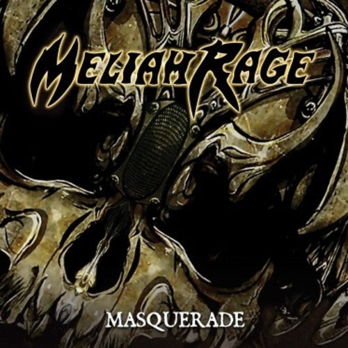 the album cover for Meliah Rage - Masquerade