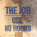 the album cover for Use No Hooks - The Job (Color Vinyl)