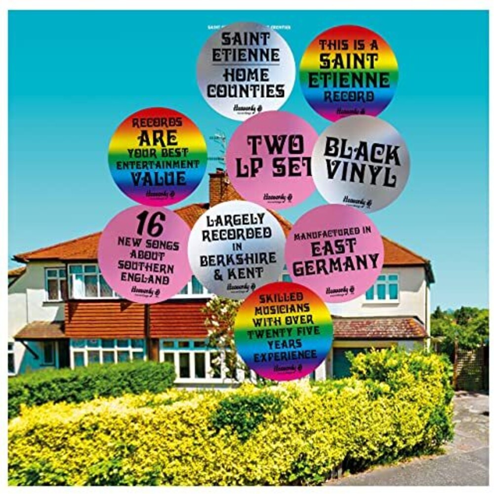 the album cover for Saint Etienne - Home Counties
