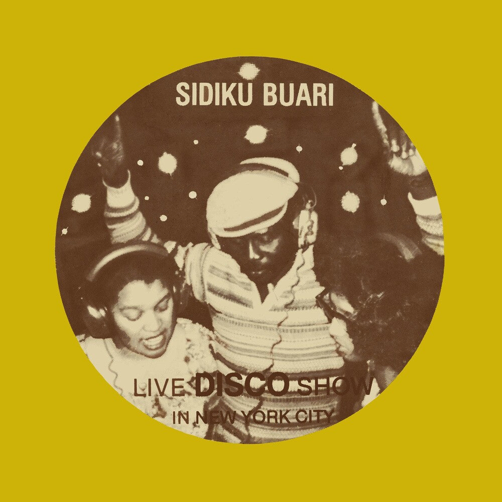 the album cover for Sidiku Buari - Revolution (live Disco Show In New York City)