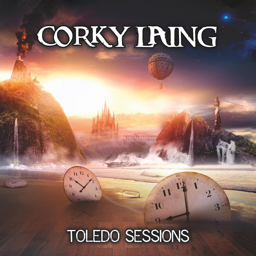 the album cover for Corky Laing - Toledo Sessions
