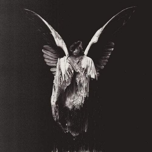 the album cover for Underoath - Erase Me [Opaque Neon Green LP]