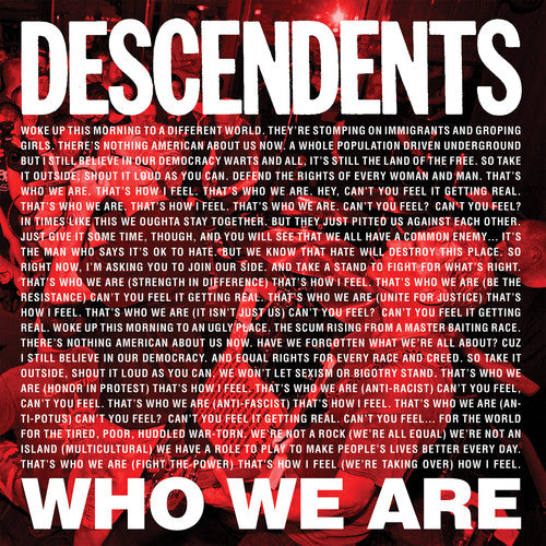 the album cover for Descendents - Who We Are