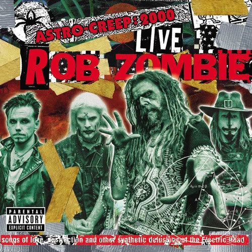 the album cover for Rob Zombie - Astro-Creep: 2000 Live Songs Of Love, Destruction And Other Synthetic