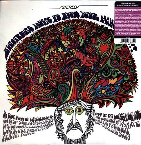 the album cover for The Love Machine - Electronic Music To Blow Your Mind By