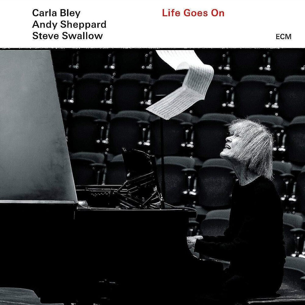 the album cover for Carla Bley / Swallow,Steve / Sheppard,Andy - Life Goes On