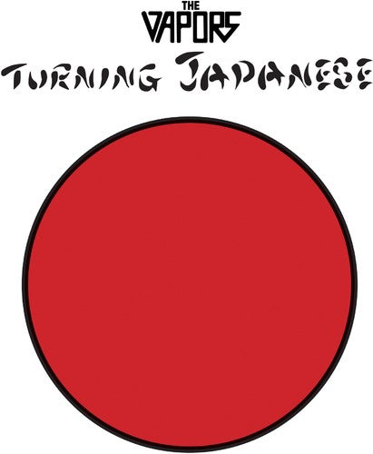 the album cover for Vapors - Turning Japanese 
